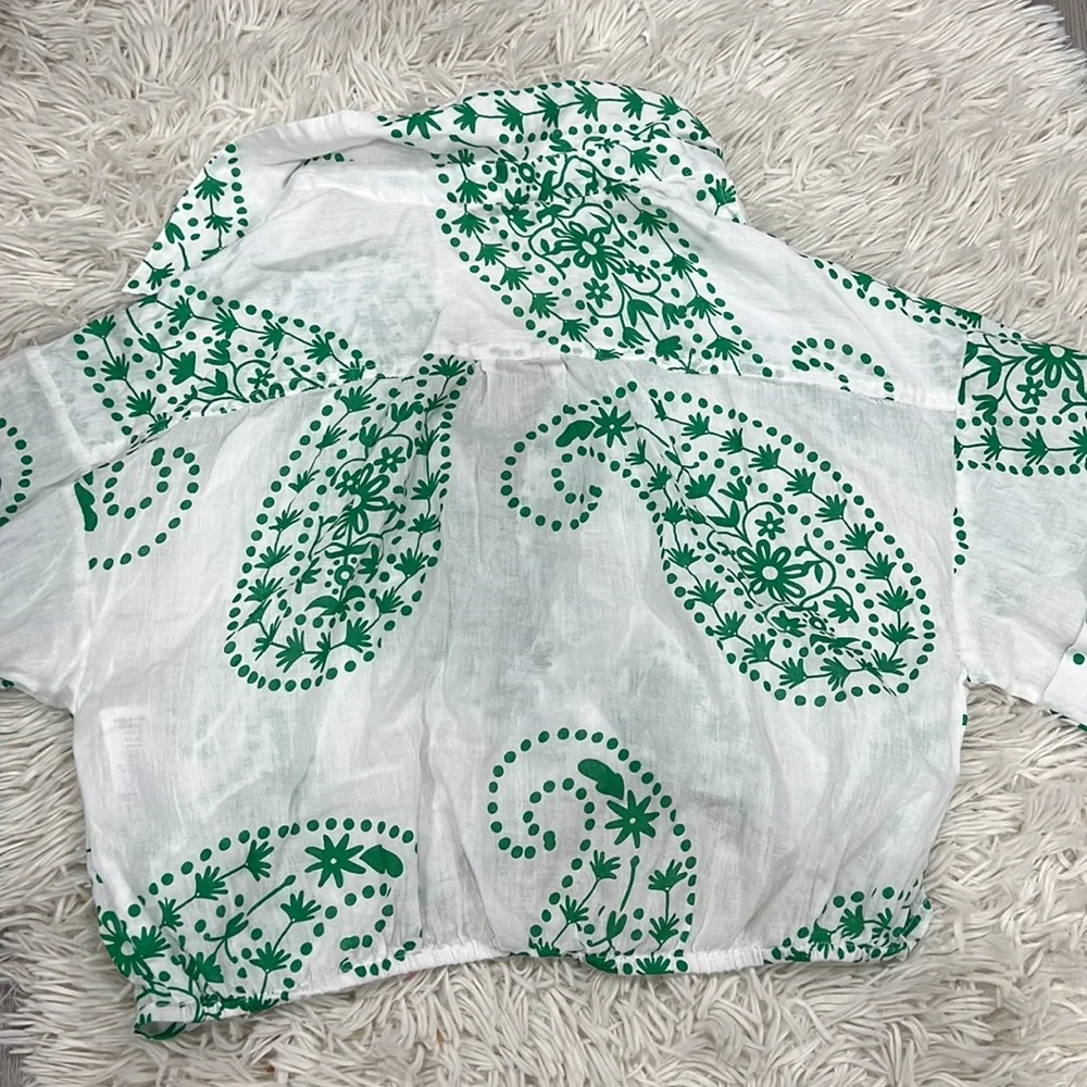 Elan printed button